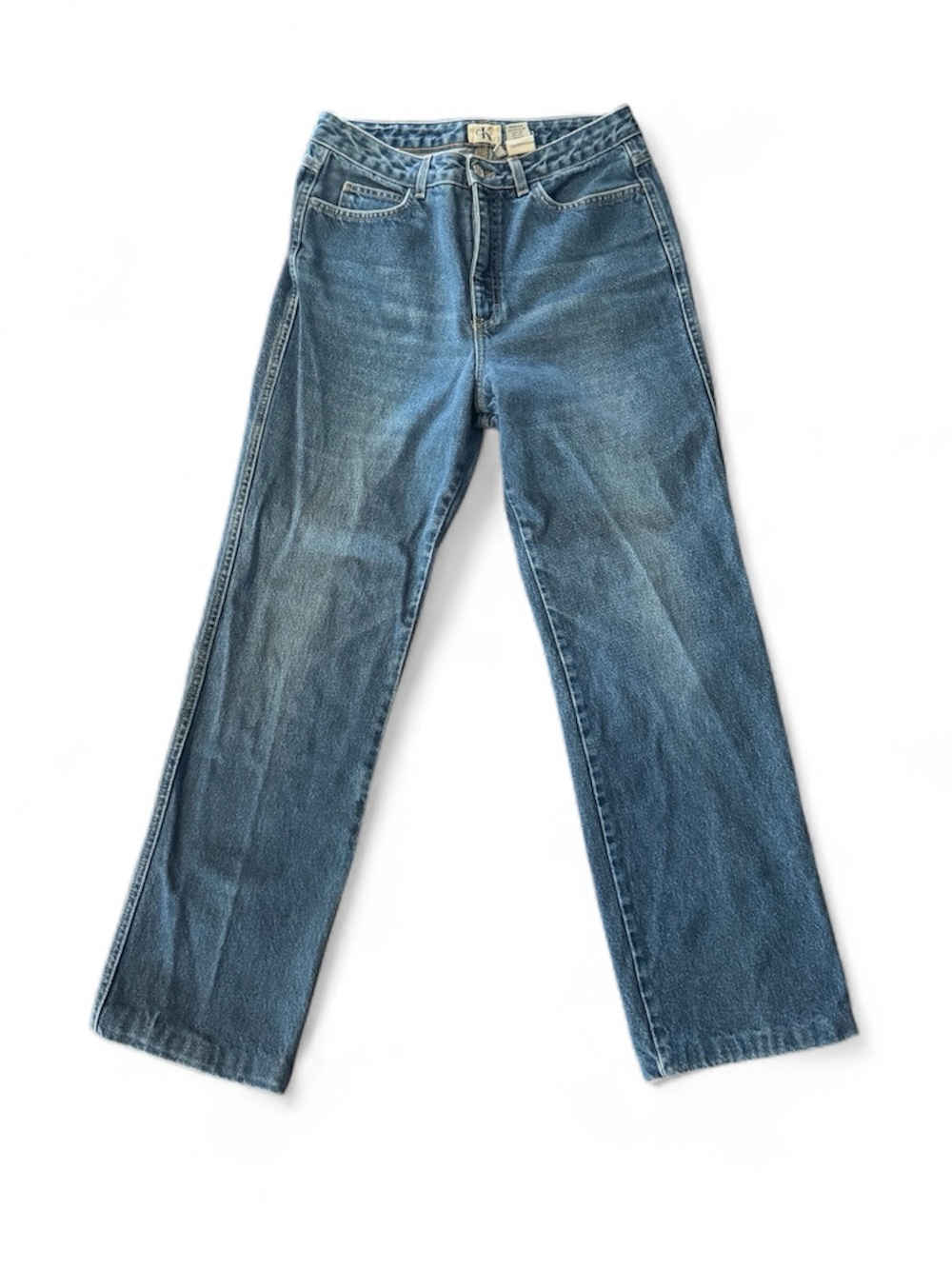 Vintage 90s Calvin Klein Jeans Original Blue Wash 100% Cotton Omega Brooke
